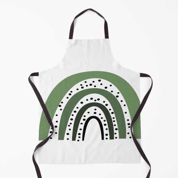 Item preview, sage green polkadots rainbow designed and sold by Northendesigns.