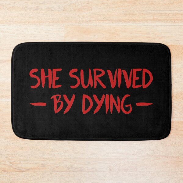 Item preview, Fear Street Quote - She Survived By Dying designed and sold by ClaudiaGrosso.