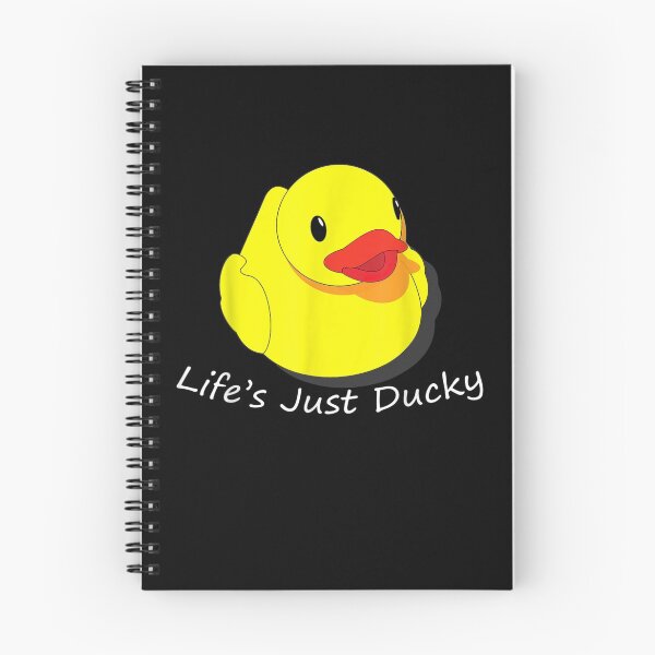 Item preview, Life's Just Ducky Rubber Duck Emoji Gift designed and sold by nancyholly.
