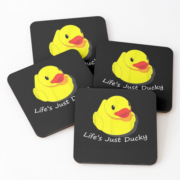 Item preview, Life's Just Ducky Rubber Duck Emoji Gift designed and sold by nancyholly.