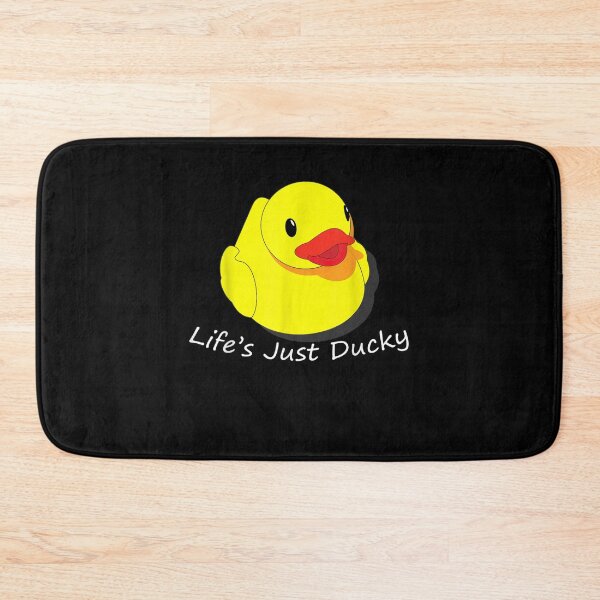 Item preview, Life's Just Ducky Rubber Duck Emoji Gift designed and sold by nancyholly.