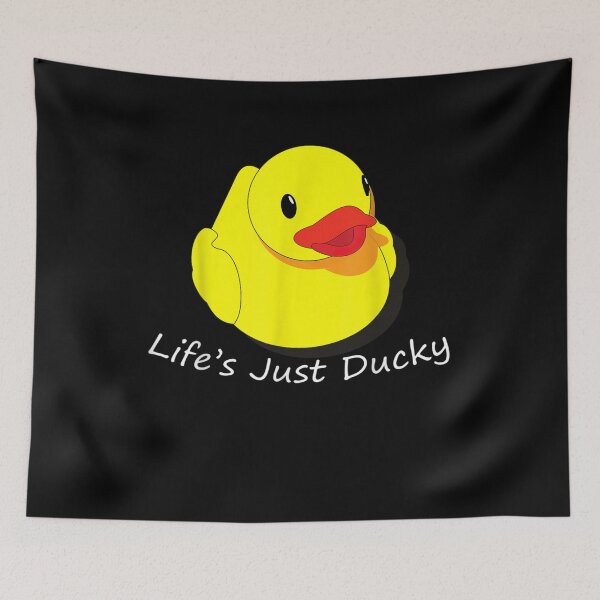 Item preview, Life's Just Ducky Rubber Duck Emoji Gift designed and sold by nancyholly.