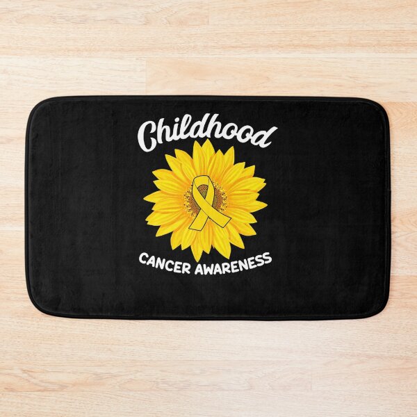Item preview, Sunflower Childhood Cancer Awareness Ribbon Women Girls designed and sold by MargaretHagon.