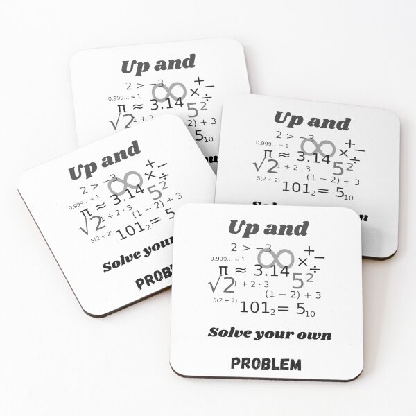 Item preview, Dear math grow up and solve your own problem designed and sold by EagleArtist12.