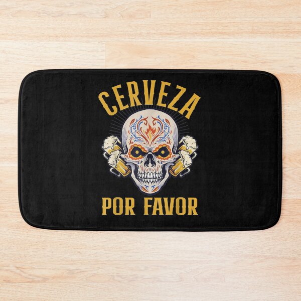 Item preview, Cerveza Por Favor Mexican Sugar Skull Beer Drinker designed and sold by patsa4.