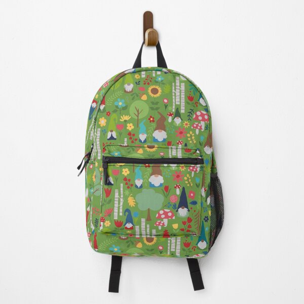 Item preview, Garden Gnomes In Fairy Garden Kids Pattern designed and sold by SamAnnDesigns.