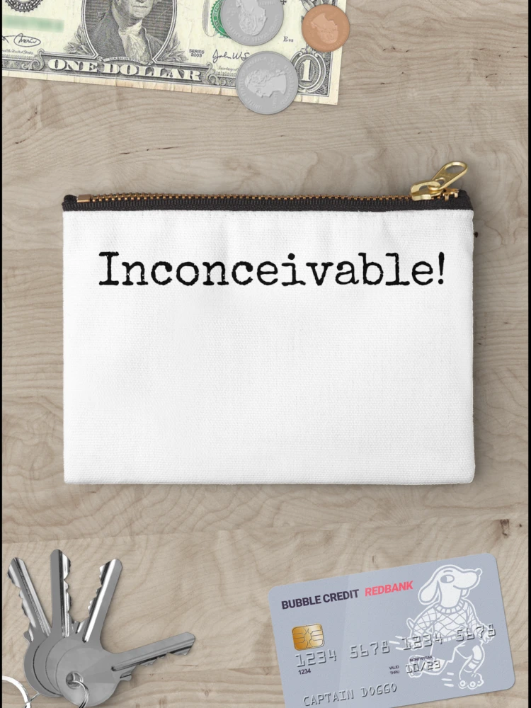 Thumbnail 3 of 4, Zipper Pouch, Inconceivable! designed and sold by SandDArtworks.