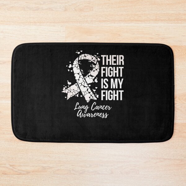 Item preview, Their Fight Is My Fight Lung Cancer Awareness designed and sold by MargaretHagon.