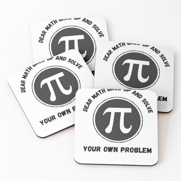 Item preview, Dear math grow up and solve your own problem designed and sold by EagleArtist12.