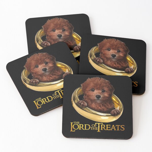 Item preview, Lord of the Treats - Funny Labradoodle Puppy designed and sold by BrainlabStudios.