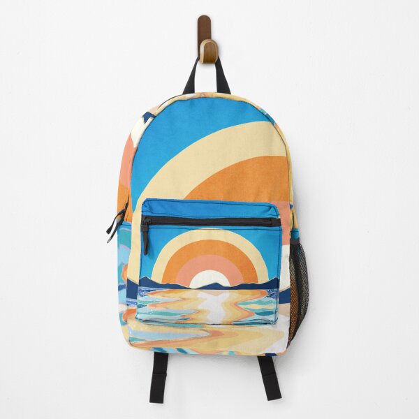 Item preview, Retro Ocean Sun designed and sold by spacefrogdesign.