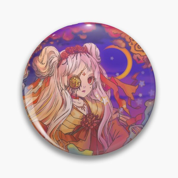 Item preview, Autumn Themed Anime Girl Rainbow Digital Art Print Sticker designed and sold by doodlingjay.