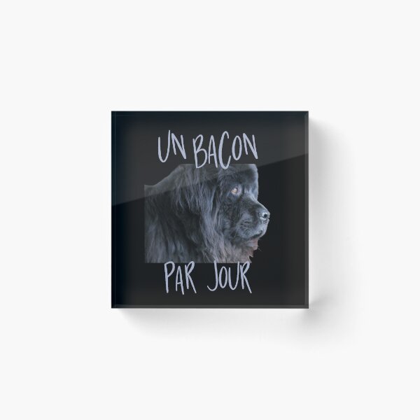 Item preview, One bacon a day | funny dog designed and sold by NathBros.