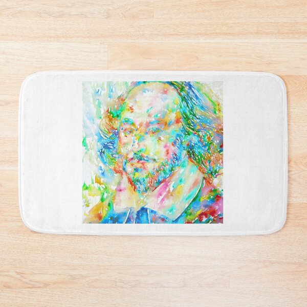 Item preview, WILLIAM SHAKESPEARE watercolor portrait designed and sold by lautir.