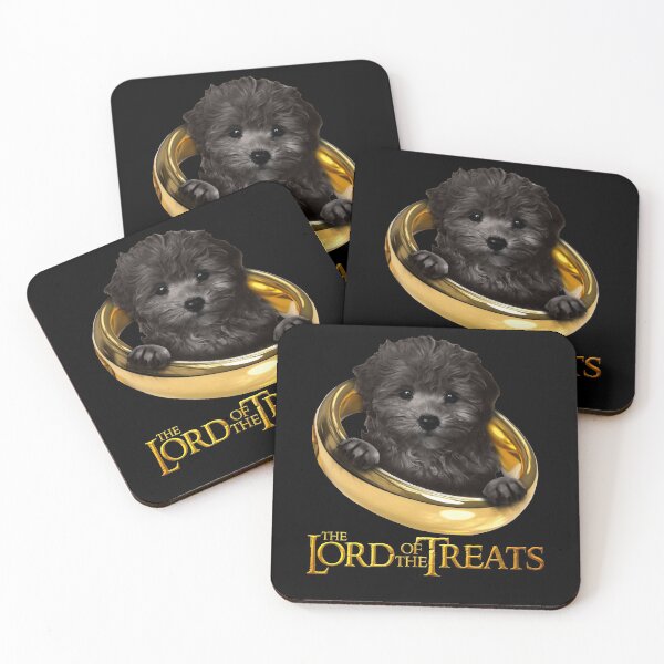 Item preview, Lord of the Treats - Funny Labradoodle Puppy designed and sold by BrainlabStudios.