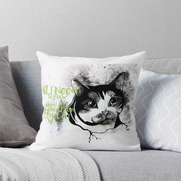 Item preview, All I need to know about life I learned from my cat  designed and sold by ONIRAO.