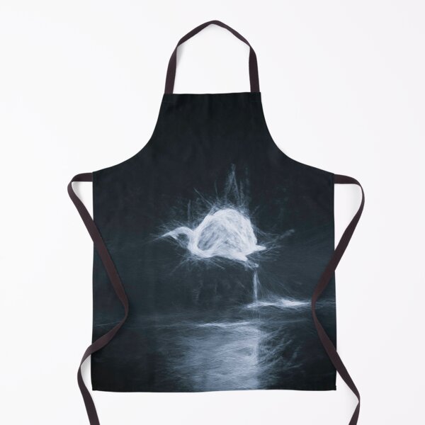 Item preview, White Egret on Black Ice designed and sold by mctuba.
