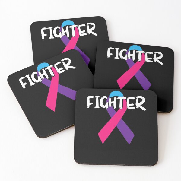 Item preview, Thyroid Cancer Awareness Fighter Support Ribbon designed and sold by MargaretHagon.