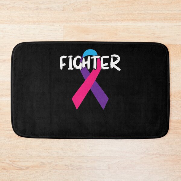Item preview, Thyroid Cancer Awareness Fighter Support Ribbon designed and sold by MargaretHagon.