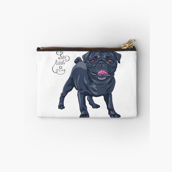 Item preview, dog black pug breed designed and sold by kavalenkavart.