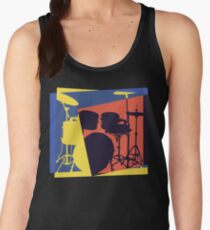 Drum Set Pop Art Women's Tank Top