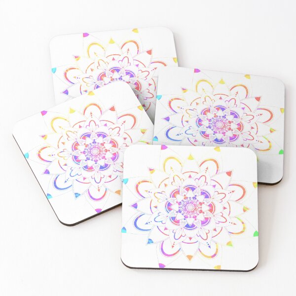 Item preview, Rainbow Tie Die Mandala  designed and sold by mikaylawiser.