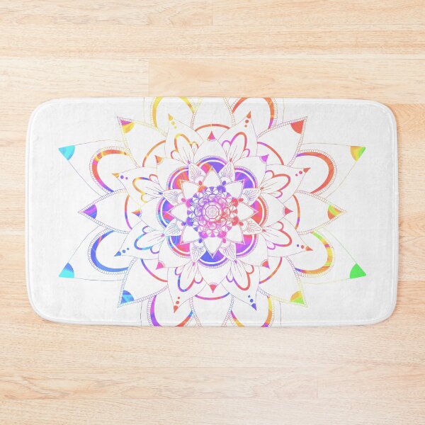 Item preview, Rainbow Tie Die Mandala  designed and sold by mikaylawiser.