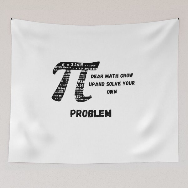 Item preview, Dear math grow up and solve your problem designed and sold by EagleArtist12.