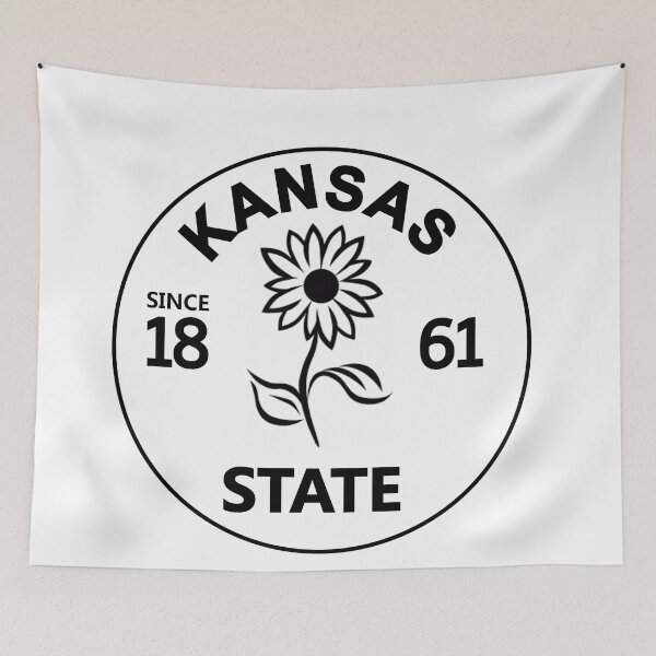 Item preview, Kansas State The Sunflower State America Since 1861 designed and sold by Boum04.
