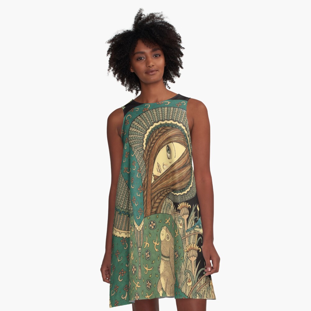 Item preview, A-Line Dress designed and sold by AnitaInverarity.