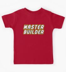 MASTER BUILDER Kids T-Shirt
