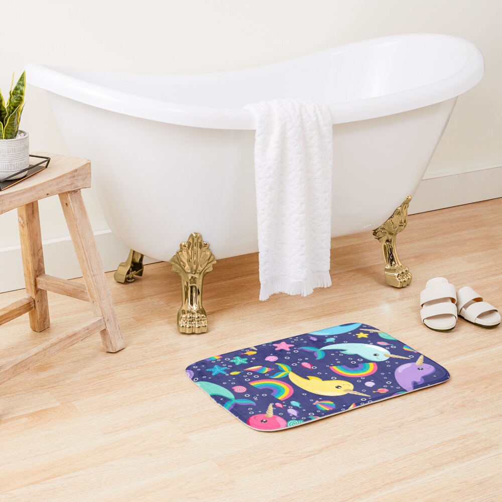 Vista previa del artículo con la obra «Alfombra de baño», diseñado y vendido por SamAnnDesigns.