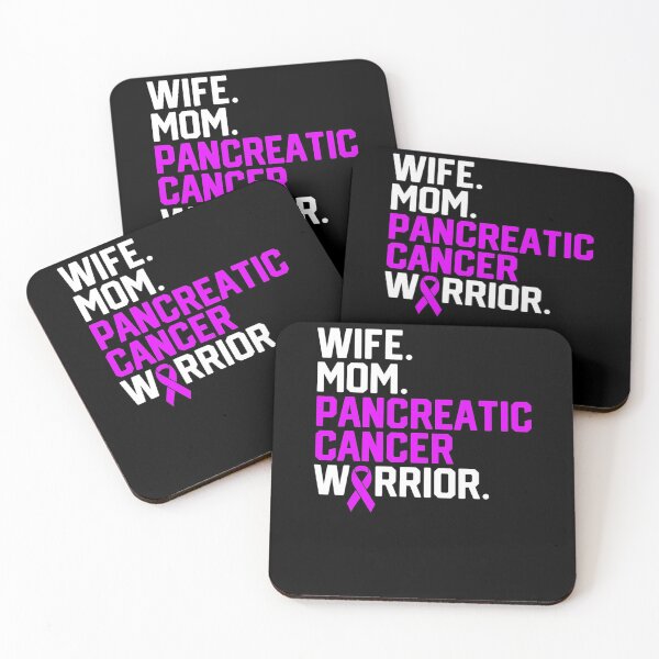 Item preview, Wife Mom Pancreatic Cancer Warrior Awareness Get Wells designed and sold by MargaretHagon.