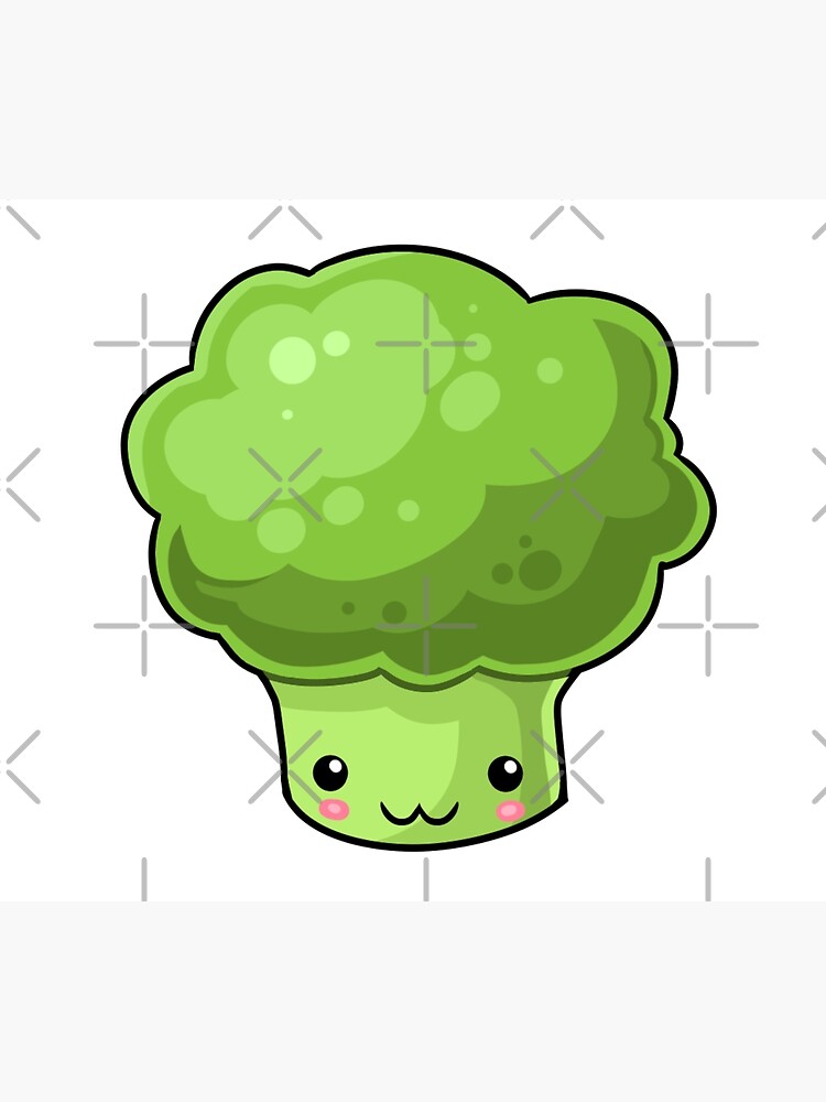 "Kawaii Broccoli Japanese style" Poster for Sale by AnimeDezain