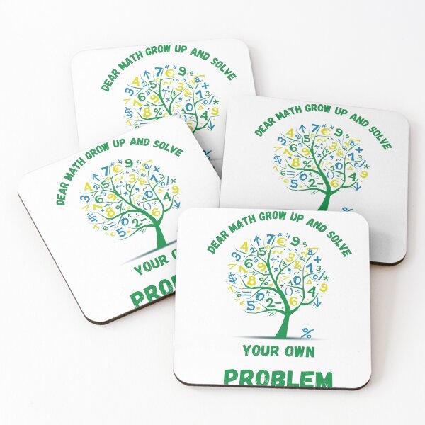 Item preview, Dear math grow up and solve your problem designed and sold by EagleArtist12.