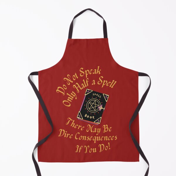 Item preview, Do not Speak Only Half a Spell- There May be Dire Consequences if You Do! designed and sold by Goblinkind Publications.