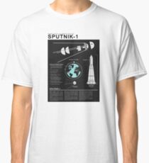SPUTNIK-1 Infographics Classic T-Shirt