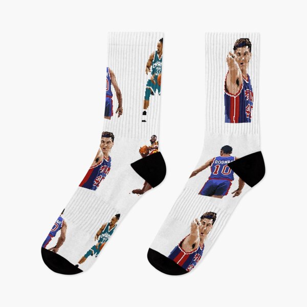 Item preview, Basketball Legends (Dominique Wilkins, Bill Laimbeer, Dennis Rodman, Alonzo Mourning, Jon Koncak) Qiangy designed and sold by qiangdade.