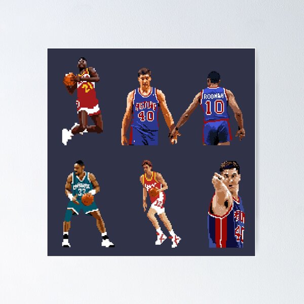 Poster All Star Legend NBA Basket