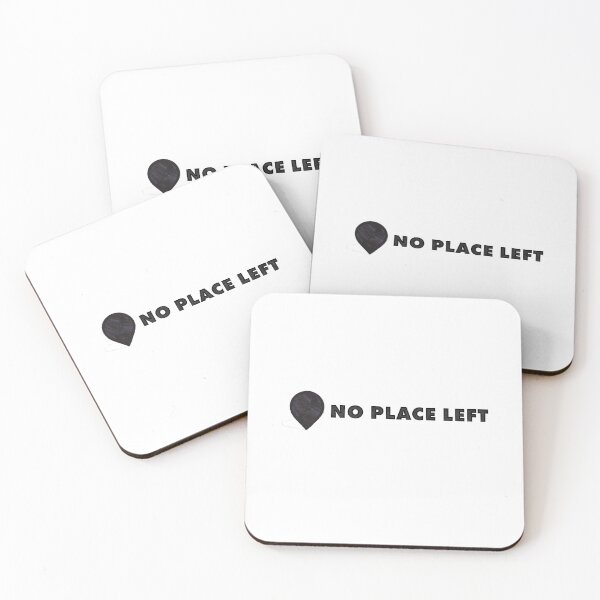 Item preview, NEW!! — No Place Left Logo (Black on White) designed and sold by Waconia Design Co..