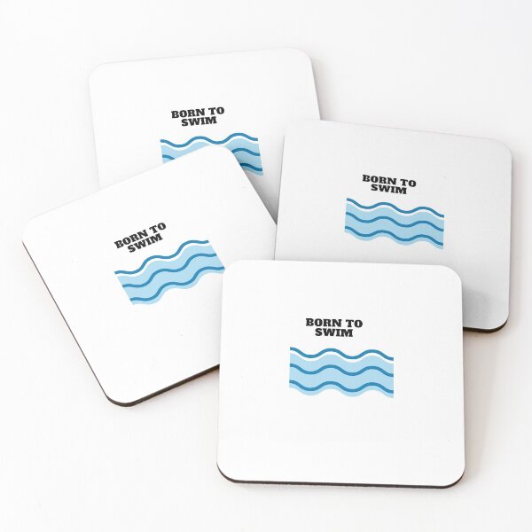 Item preview, Born to swim designed and sold by Eugenie974.