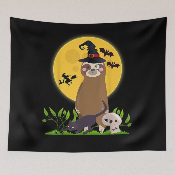 Item preview, Zombie Sloth Scary Cat Halloween Gift designed and sold by tolivia.