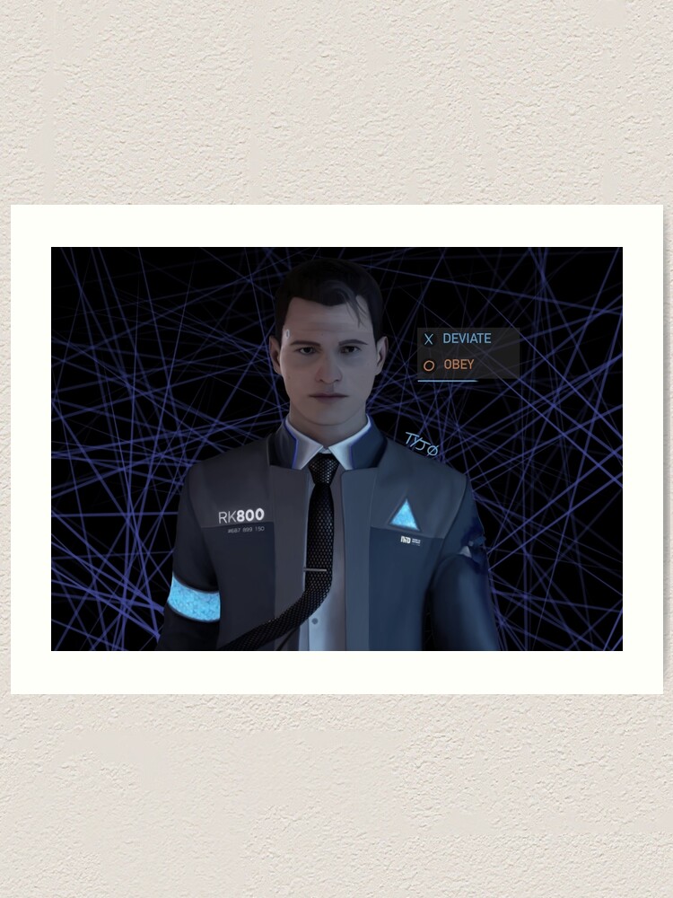 Detroit: Become Human Connor RK800 Android Greeting Card for Sale
