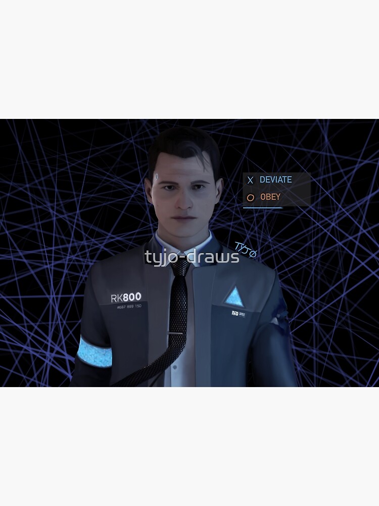 Detroit: Become Human Connor RK800 Android Greeting Card for Sale