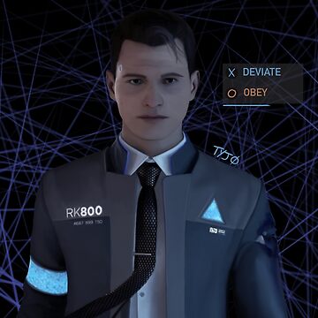 Detroit: Become Human Connor RK800 Android Greeting Card for Sale