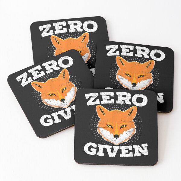 Item preview, Zero Fox Given Fox Lover Vixen Animal Pun designed and sold by tolivia.