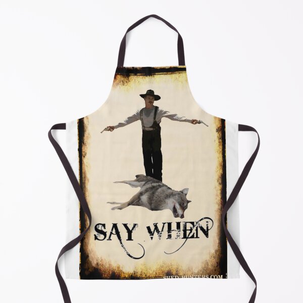 Item preview, Say When Doc Coyote designed and sold by ShedHunters.