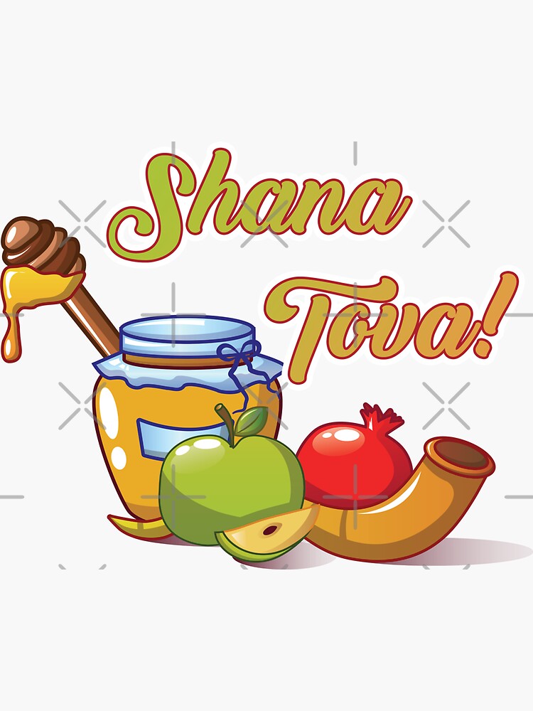 Shana Tovah Picture with Jewel Stickers - As low as $1.49 in Bulk, Rosh  HaShana Arts and Craft Project