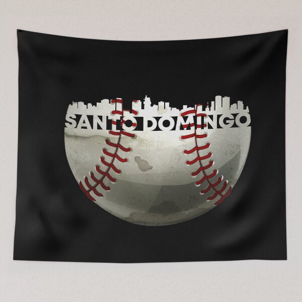 Item preview, Santo Domingo Baseball Ball With Santo Domingo Skyline From  Dominican Republic  designed and sold by Urosek.