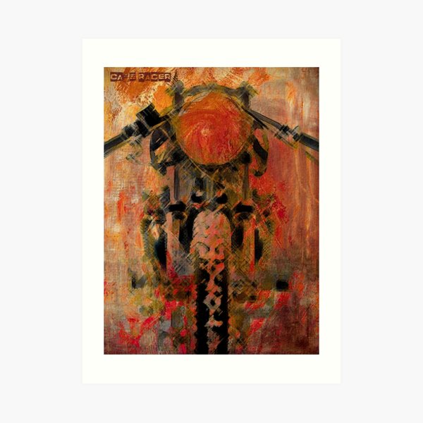 Cafe Racer Art Print